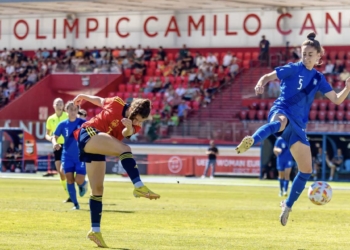 España vence 0-5 a Grecia en el Estadi Olímpic