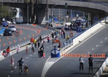 Amplio dispositivo para celebrar el Día de la Bici y el Torneo de Baloncesto 3×3