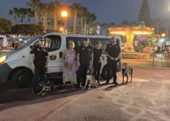 La Policía Local de Santa Pola incorpora una unidad canina para reforzar la seguridad