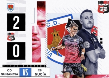 La Nucía cae ante el Numancia y se asoma al abismo
