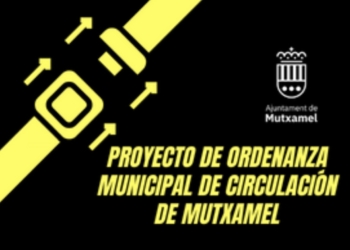 Mutxamel amplía el periodo de consultas para que la ciudadanía participe durante un mes en la Ordenanza de Municipal de Circulación
