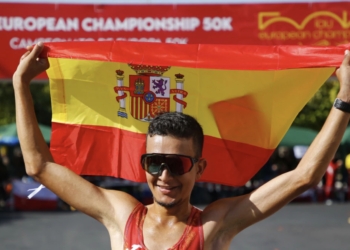 Houssame Benabbou le da el título europeo de los 50 kilómetros a La Nucía