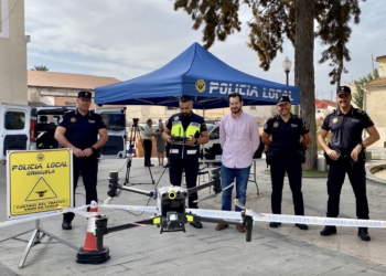 La Unidad de Medios Aéreos de Orihuela (Umao) incorpora un dron con cámara térmica a su flota