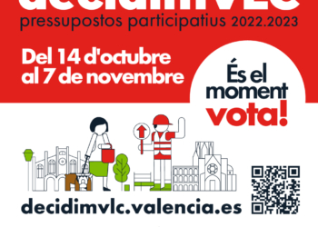 Los valencianos deciden el destino de los 16 millones de euros de los presupuestos participativos