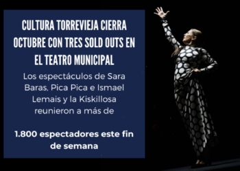 Torrevieja cierra octubre con tres «sold outs» en el Teatro Municipal