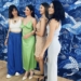 Las cuatro jóvenes intérpretes posan en el Festival de Cannes: Nayara García, Lidia María Cánovas, Irene Pellicer y Luna Pamies.
