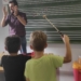 David Rubio imparte clases en la escuela de la Unión Musical ‘La Aurora’ en Albatera.