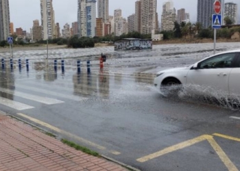 Benidorm ampliará la red de pluviales y mejorar el drenaje en la avenida Bernat de Sarrià