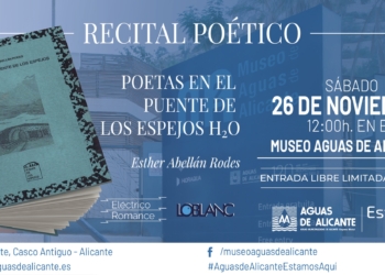 Recital de poesía sobre agua y medioambiente en el Museo de Aguas de Alicante