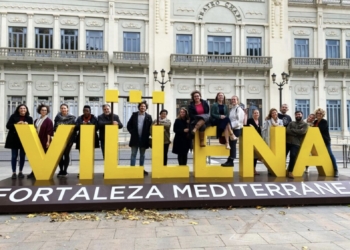 Villena muestra el ecosistema empresarial local a un grupo de emprendedoras de toda Europa
