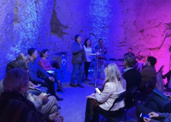 Recital de poesía sobre agua y medioambiente en el Museo de Aguas de Alicante