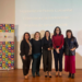 La alcaldesa Gracia y varias trabajadoras de los Servicios Sociales recogen el premio de manos de la vicepresidenta autonómica Aitana Mas (14 de diciembre).