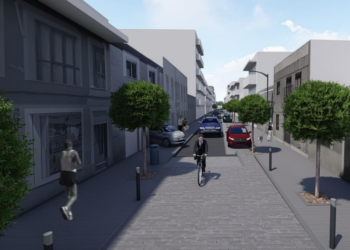 Recreación virtual de la futura calle Velázquez