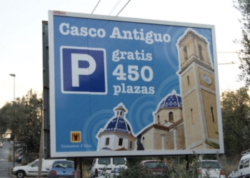 En Altea se ultima una App para conocer en tiempo real el aparcamiento en el municipio