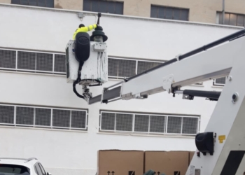 Alcoy mejora el alumbrado de El Castellar con una subvención del IVACE