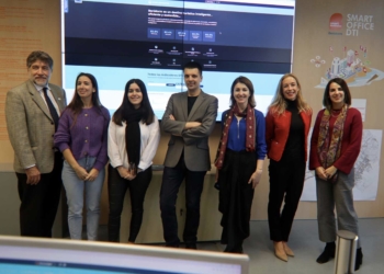 Una delegación oficial de Ucrania visita Benidorm para conocer nuevas formas de promoción y cómo se gestiona un DTI