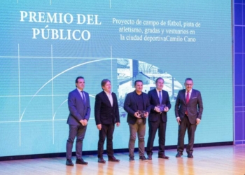 El Estadi Olímpic de La Nucía fue galardonado en los XVI Premios FOPA