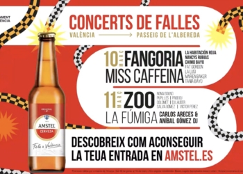 Los conciertos de Fallas vuelven a la Alameda en formato festival con 16 horas de música en directo