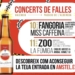 Los conciertos de Fallas vuelven a la Alameda en formato festival con 16 horas de música en directo