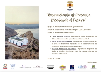 El presente y futuro de l’Alfàs a debate mañana viernes en la Casa de Cultura