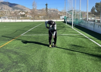 Finalizan las obras del campo de fútbol de la Ciudad Deportiva de Altea