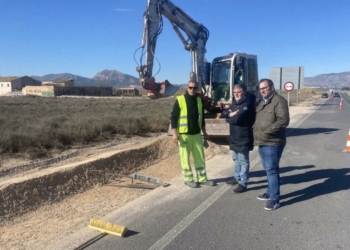 La Generalitat inicia las obras de mejora de la carretera CV-809 entre Villena y Caudete