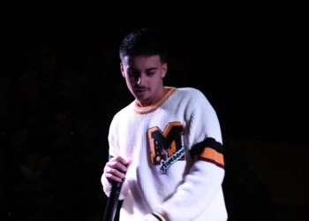 Tg Psyco durante un concierto en Cox (Alicante).