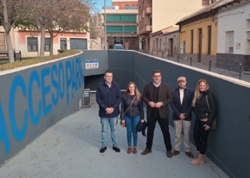 Inauguración oficial del nuevo parking (4 de enero).