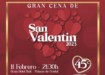 Últimos tickets a la venta para la cena de San Valentín de la Comisión 2023