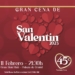 Últimos tickets a la venta para la cena de San Valentín de la Comisión 2023