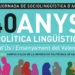 Alcoy vuelve a acoger las Jornadas de Sociolingüística los próximos días 24 y 25 de marzo