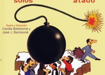 Cartel de la edición videográfica del doble documental.