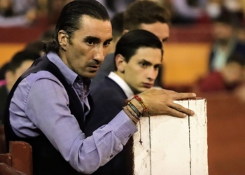 Palazón en sus funciones como director de la Escuela Taurina de Alicante.