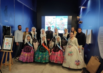 El Museo de Aguas de Alicante, escenario de los bocetos de la Hoguera Puente Villavieja