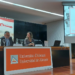 Presentación del libro con Luis Cabañas (presidente del Colegio de Dietistas-Nutricionistas) y los profesores universitarios Bernabéu y Tormo.
