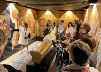 La Casa de Cultura de Crevillent vuelve a batir el récord de visitantes con la exposición temporal “Tesoros de Tutankamón”