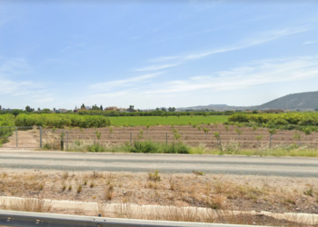 Terrenos escogidos para la construcción de la Ciudad Deportiva.