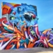 Obra titulada 'Ciberworld' ubicada en Alicante.
