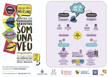 Alcoy ya dispone de un protocolo de actuación contra las actuaciones sexistas para las próximas Fiestas