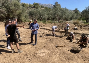 Altea y la UA seguirán adelante con la excavación del yacimiento del Sogai