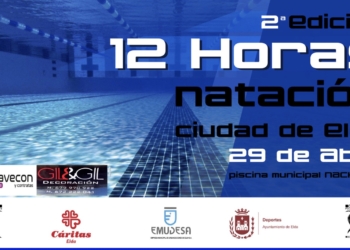 Doce horas a remojo en la piscina cubierta Nacho Gil