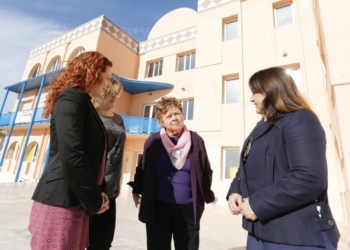 Pamela Dawson, en el centro, en una imagen de archivo