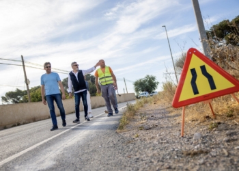 En marcha los trabajos de conexión del núcleo urbano de l’Alfàs con la urbanización del Cautivador