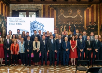 La Diputació cede definitivamente el Palau de la Generalitat al Consell