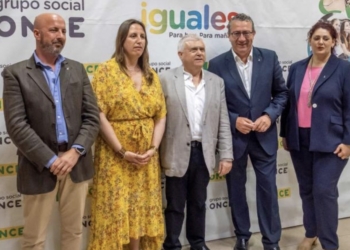 Benidorm apoya a la ONCE y al voto inclusivo