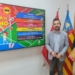 El concejal Fernando Gómez y el técnico municipal José María Martínez presentando la Escuela de Verano 2023.