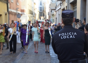 Más de 150 efectivos policiales velarán diariamente por el buen desarrollo de los Moros y Cristianos de Petrer