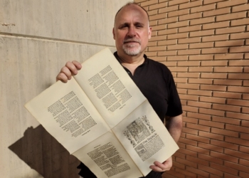 Josep Lluís Martos data el primer pliego poético en catalán de la imprenta valenciana