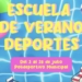 Deportes abre el plazo de preinscripción para la Escuela de verano