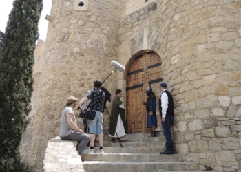 El Castillo de Villena, escenario del rodaje de la nueva versión del clásico ‘Rey de Reyes’